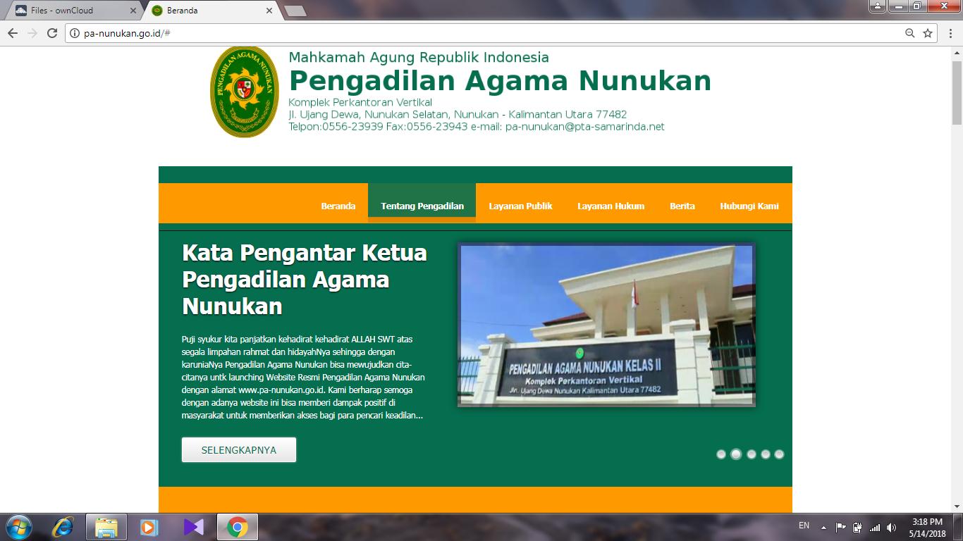 web PA nunukan